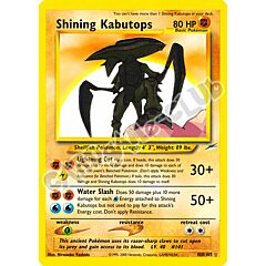 108 / 105 Shining Kabutops shining foil unlimited (EN) -NEAR MINT-
