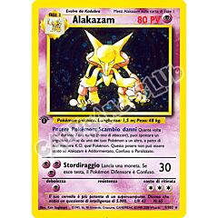 001 / 102 Alakazam rara foil 1a edizione (IT) -NEAR MINT-