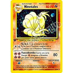 012 / 102 Ninetales rara foil 1a edizione (IT) -NEAR MINT-