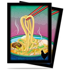 Proteggi carte standard pacchetto da 50 bustine 66mm x 91mm Novelty Food Ramen Noodles