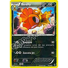 059 / 106 Scrafty rara foil reverse (IT) -NEAR MINT-