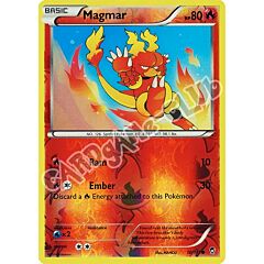 010 / 113 Magmar comune foil reverse (EN) -NEAR MINT-