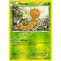 001 / 164 Weedle comune foil reverse (EN) -NEAR MINT-