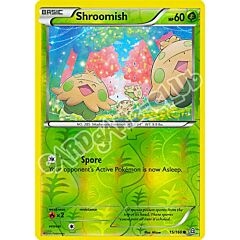 015 / 164 Shroomish comune foil reverse (EN) -NEAR MINT-