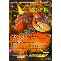 029 / 164 Camerupt EX rara ex foil (EN) -NEAR MINT-