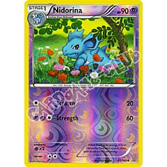 067 / 164 Nidorina non comune foil reverse (EN) -NEAR MINT-