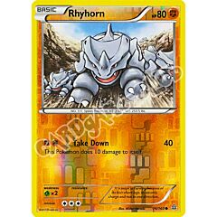 074 / 164 Rhyhorn comune foil reverse (EN) -NEAR MINT-