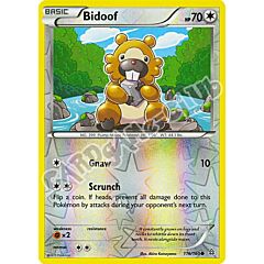 116 / 164 Bidoof comune foil reverse (EN) -NEAR MINT-