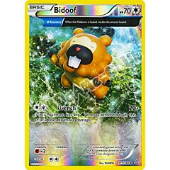 117 / 164 Bidoof non comune foil reverse (EN) -NEAR MINT-