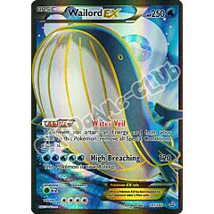 147 / 164 Wailord EX rara segreta foil (EN) -NEAR MINT-