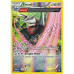 097 / 164 Excadrill rara foil reverse (IT) -NEAR MINT-
