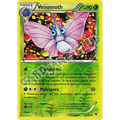 002 / 119 Venomoth rara foil reverse (IT) -NEAR MINT-