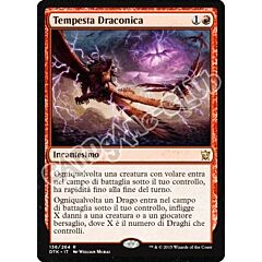 Draghi di Tarkir 136 / 264 Tempesta Draconica rara (IT) -NEAR MINT-