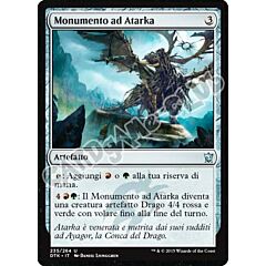 Draghi di Tarkir 235 / 264 Monumento ad Atarka non comune (IT) -NEAR MINT-