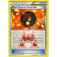 031 / 34 Team Magma's Great Ball non comune normale (EN) -NEAR MINT-