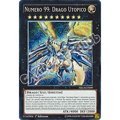 NECH-IT099 Numero 99: Drago Utopico rara segreta 1a edizione (IT) -NEAR MINT-