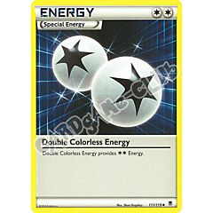 111 / 119 Double Colorless Energy non comune normale (EN)