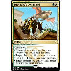 221 / 264 Dromoka's Command rara (EN) -NEAR MINT-