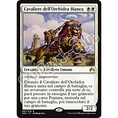 021 / 272 Cavaliere dell'Orchidea Bianca rara (IT) -NEAR MINT-