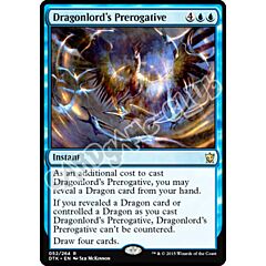052 / 264 Dragonlord's Prerogative rara (EN) -NEAR MINT-
