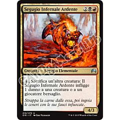 210 / 272 Segugio Infernale Ardente non comune (IT) -NEAR MINT-
