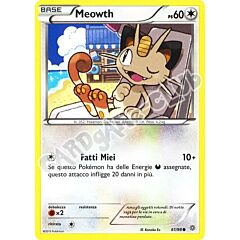 61 / 98 Meowth comune normale (IT) -NEAR MINT-