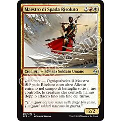 218 / 274 Maestro di Spada Risoluto non comune (IT) -NEAR MINT-