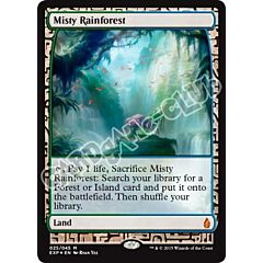025 / 045 Misty Rainforest rara mitica foil (EN) -NEAR MINT-
