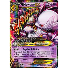 064 / 162 Mega Mewtwo EX rara EX foil (EN) -NEAR MINT-