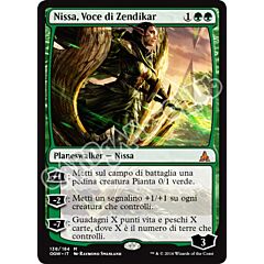 138 / 184 Nissa, Voce di Zendikar rara mitica normale (IT) -NEAR MINT-