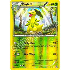 002 / 122 Bayleef non comune foil reverse (EN) -NEAR MINT-