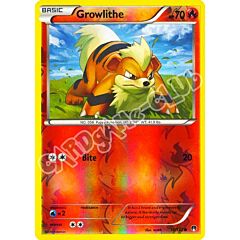 010 / 122 Growlithe comune foil reverse (EN) -NEAR MINT-