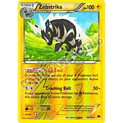 049 / 122 Zebstrika rara foil reverse (EN) -NEAR MINT-