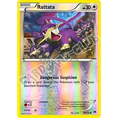 087 / 122 Rattata comune foil reverse (EN) -NEAR MINT-