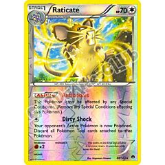 088 / 122 Raticate rara foil reverse (EN) -NEAR MINT-