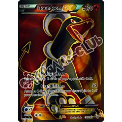 153 / 162 Houndoom EX rara segreta foil (EN) -NEAR MINT-