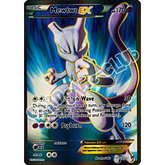 157 / 162 Mewtwo EX rara segreta foil (EN) -NEAR MINT-