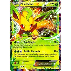 10 / 83 Leafeon EX rara ex foil (IT) -NEAR MINT-