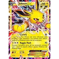 28 / 83 Jolteon EX rara ex foil (IT) -NEAR MINT-