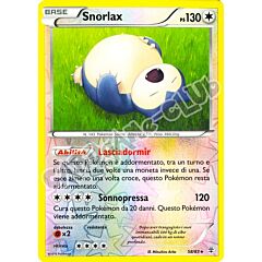 58 / 83 Snorlax rara foil reverse (IT) -NEAR MINT-