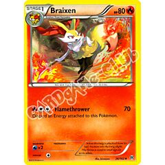 026 / 162 Braixen non comune normale (EN) -NEAR MINT-