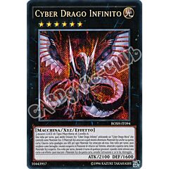 BOSH-IT094 Cyber Drago Infinito rara segreta unlimited (IT) -NEAR MINT-
