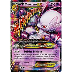 064 / 162 Mega Mewtwo EX rara EX foil (IT) -NEAR MINT-