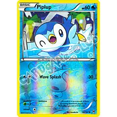 036 / 162 Piplup comune foil reverse (EN) -NEAR MINT-