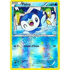 036 / 162 Piplup comune foil reverse (IT) -NEAR MINT-