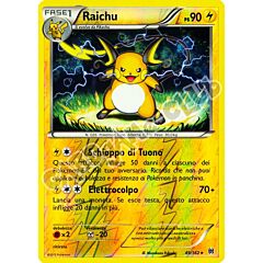 049 / 162 Raichu rara foil reverse (IT) -NEAR MINT-