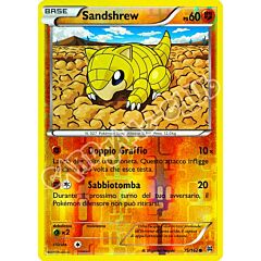 075 / 162 Sandshrew comune foil reverse (IT) -NEAR MINT-