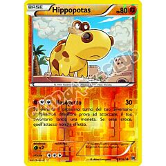 083 / 162 Hippopotas comune foil reverse (IT) -NEAR MINT-