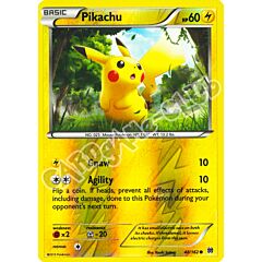048 / 162 Pikachu comune foil reverse (EN) -NEAR MINT-