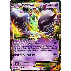 061 / 162 Mewtwo EX rara EX foil (EN) -NEAR MINT-